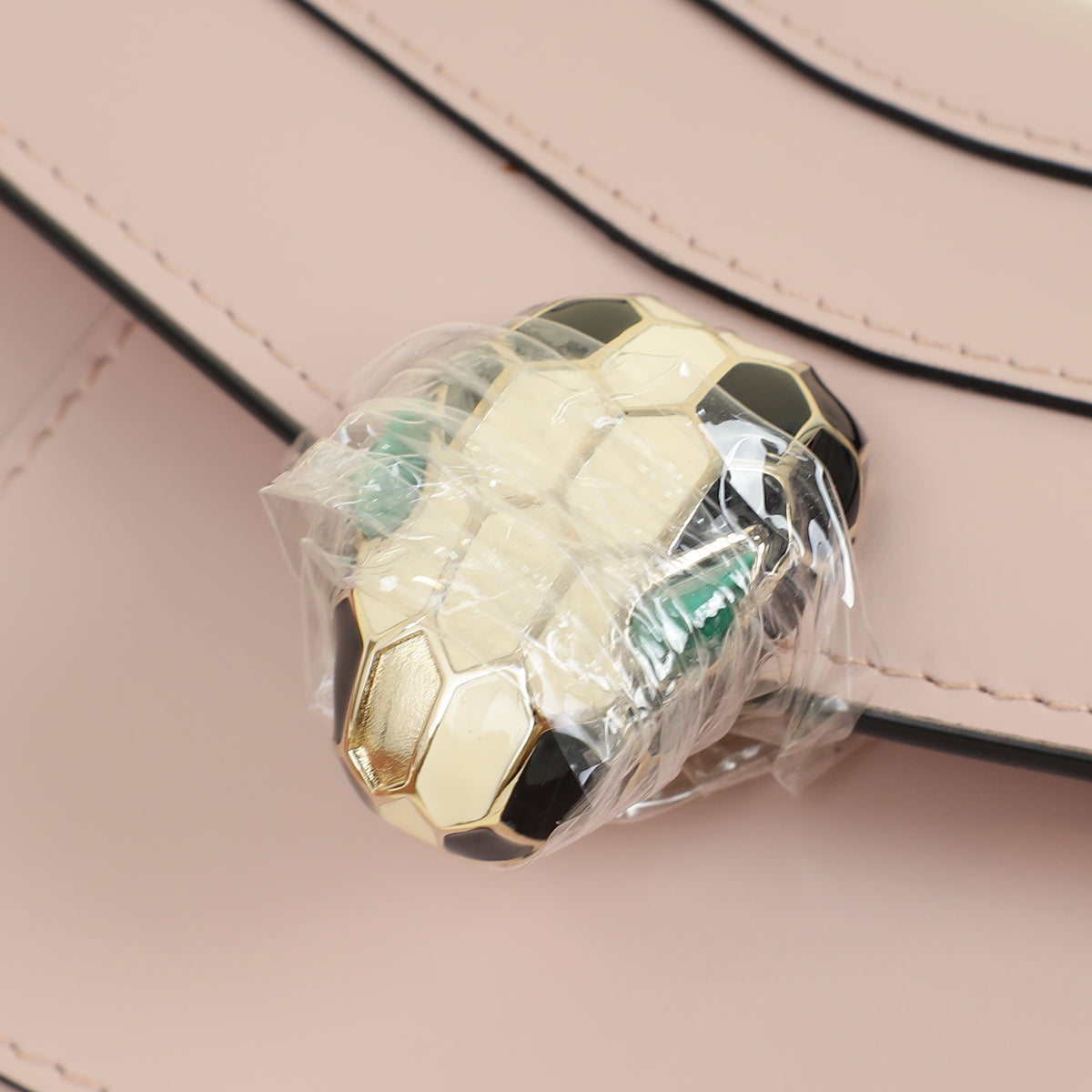 Bvlgari Pink Serpenti Forever Small Shoulder Bag