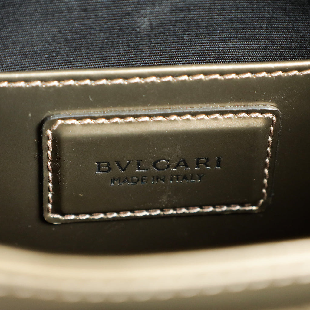 Bvlgari Champagne Serpenti Forever Crossbody Bag