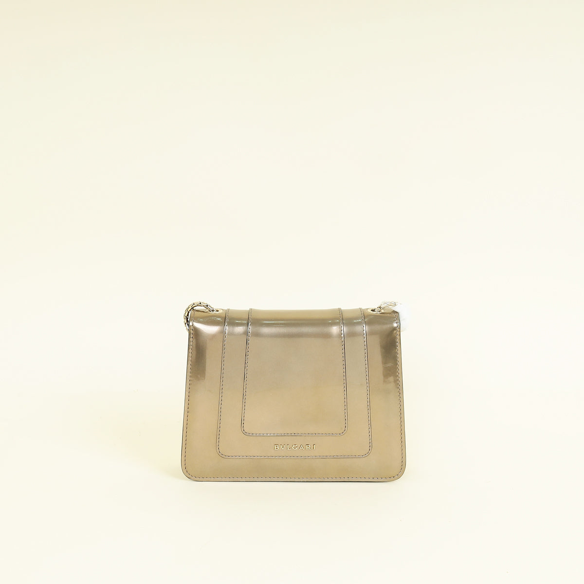 Bvlgari Champagne Serpenti Forever Crossbody Bag