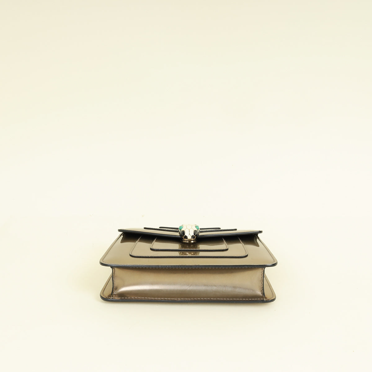 Bvlgari Champagne Serpenti Forever Crossbody Bag