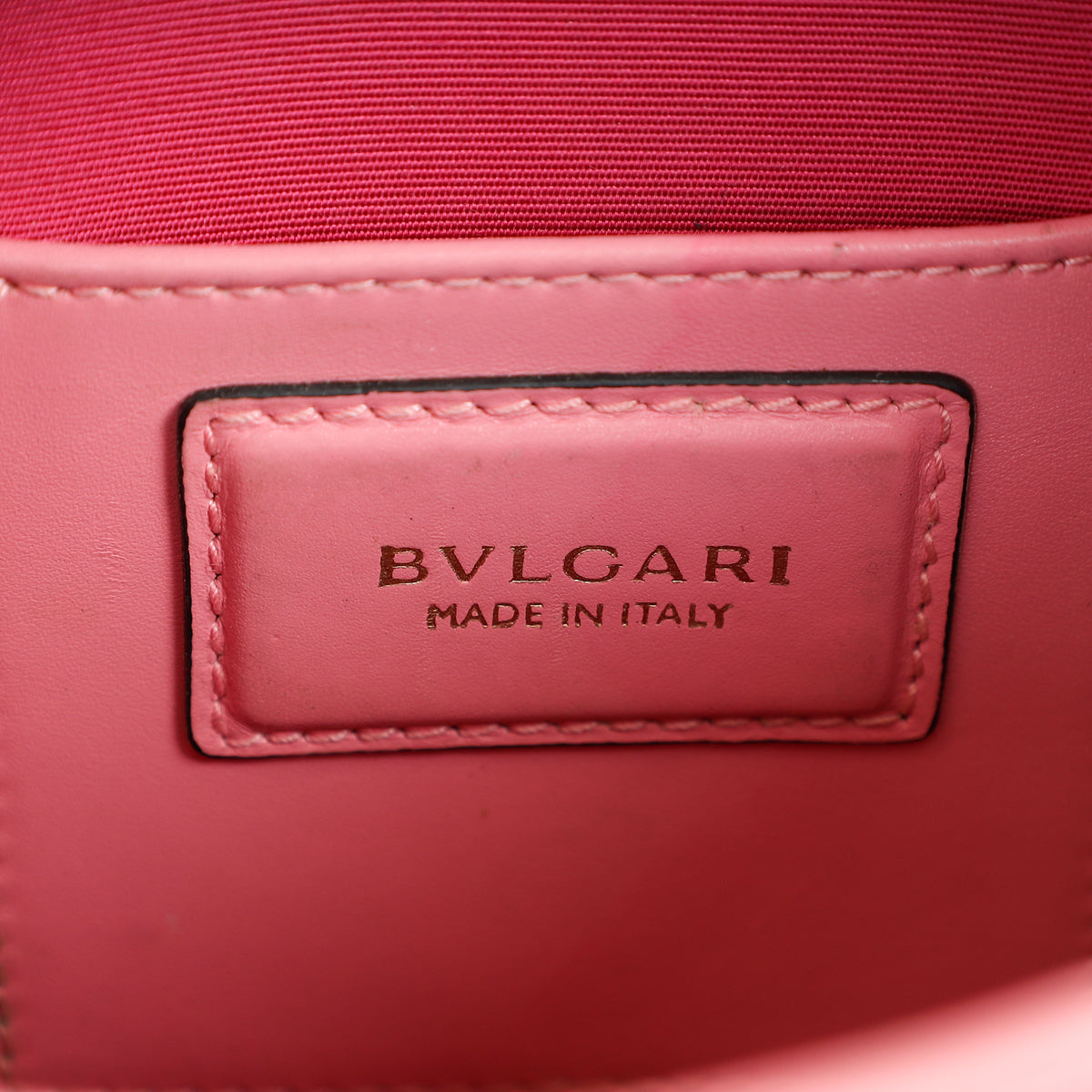 Bvlgari Pink Serpenti Forever Crossbody Bag