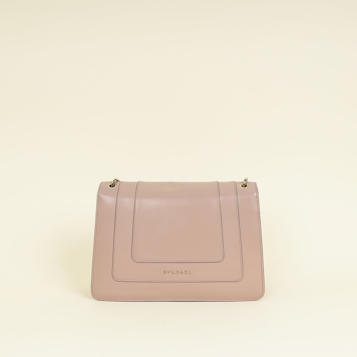 Bvlgari Dust Rose Serpenti Forever Flap Shoulder Bag