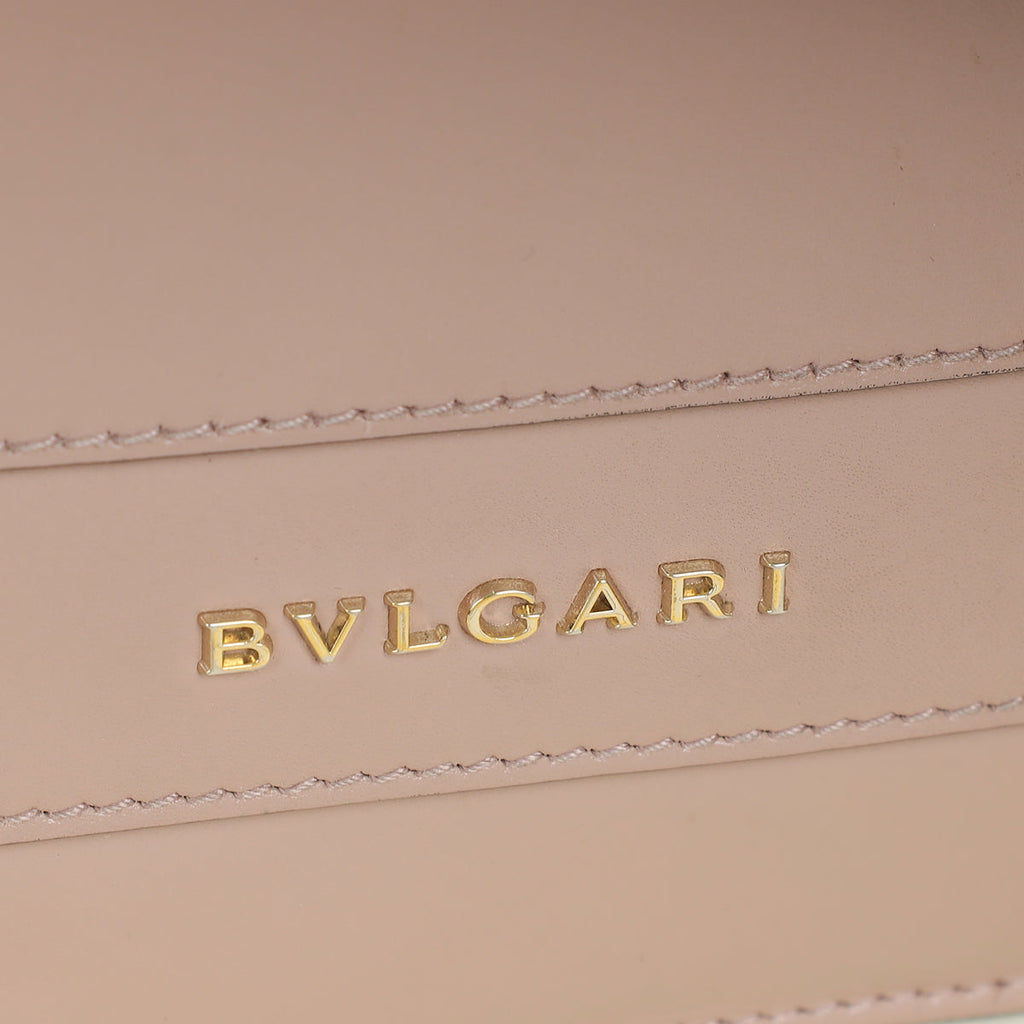 Bvlgari Dust Rose Serpenti Forever Flap Shoulder Bag
