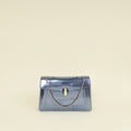 Bvlgari Metallic Purple Serpenti Forever Flap Shoulder Bag