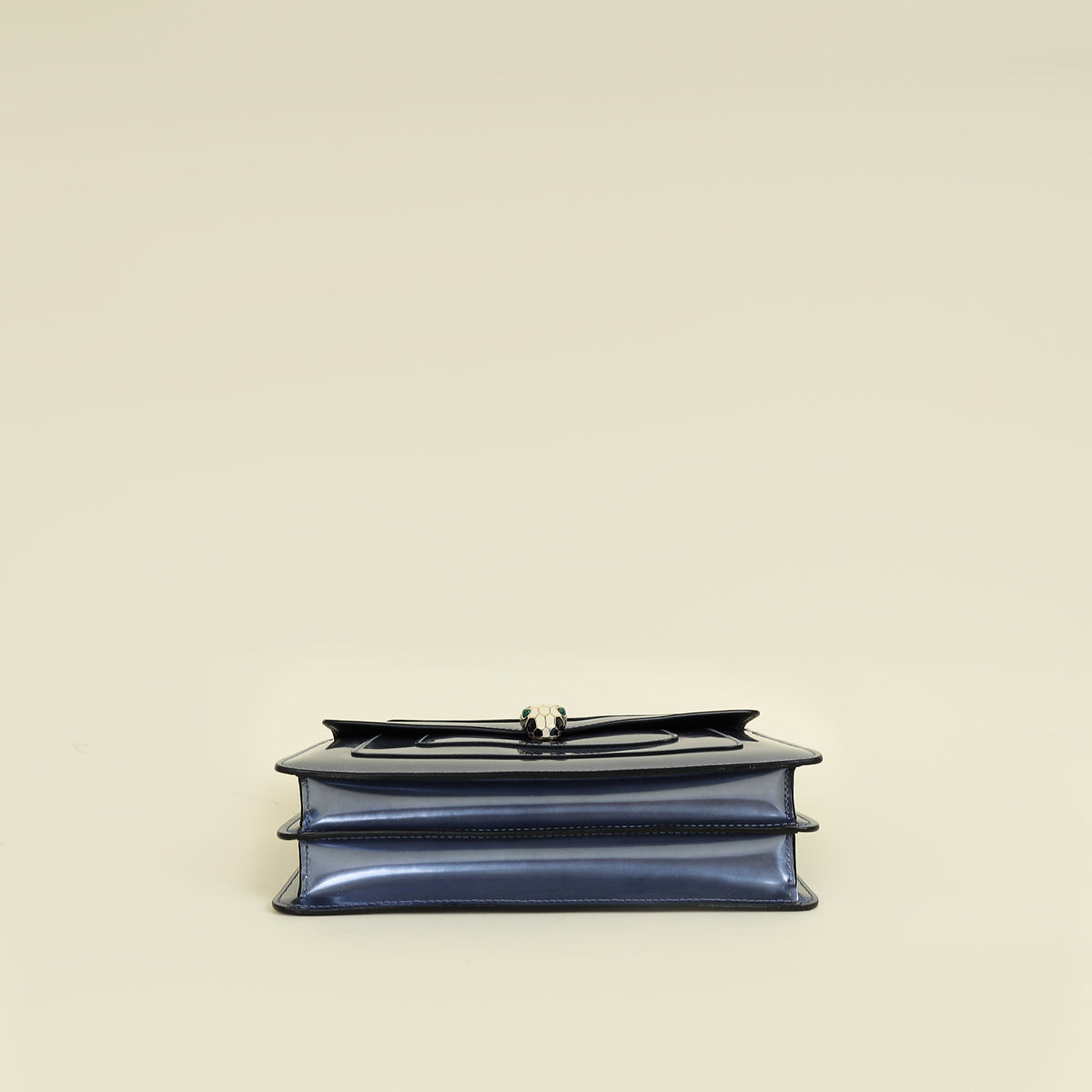 Bvlgari Metallic Purple Serpenti Forever Flap Shoulder Bag