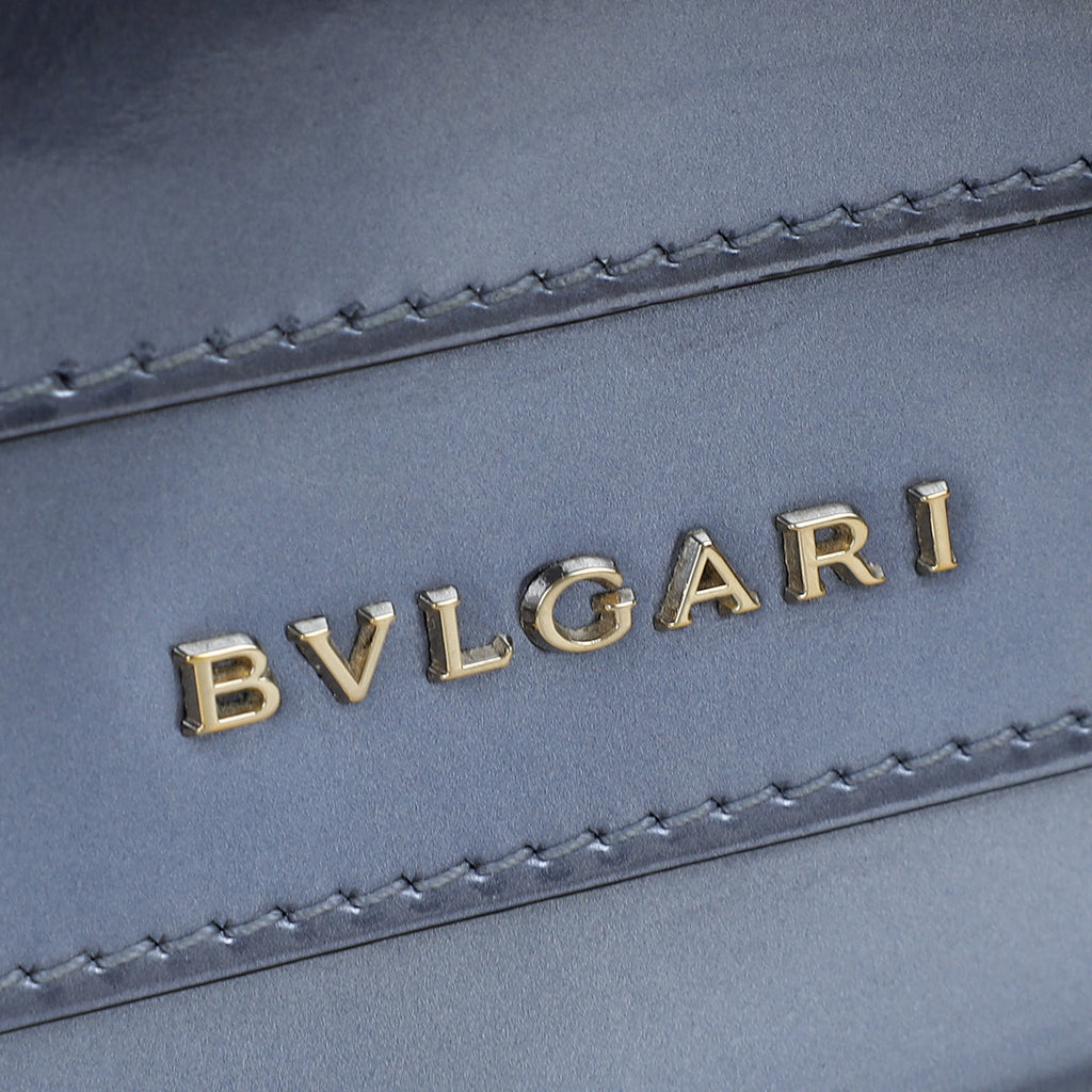 Bvlgari Metallic Purple Serpenti Forever Flap Shoulder Bag