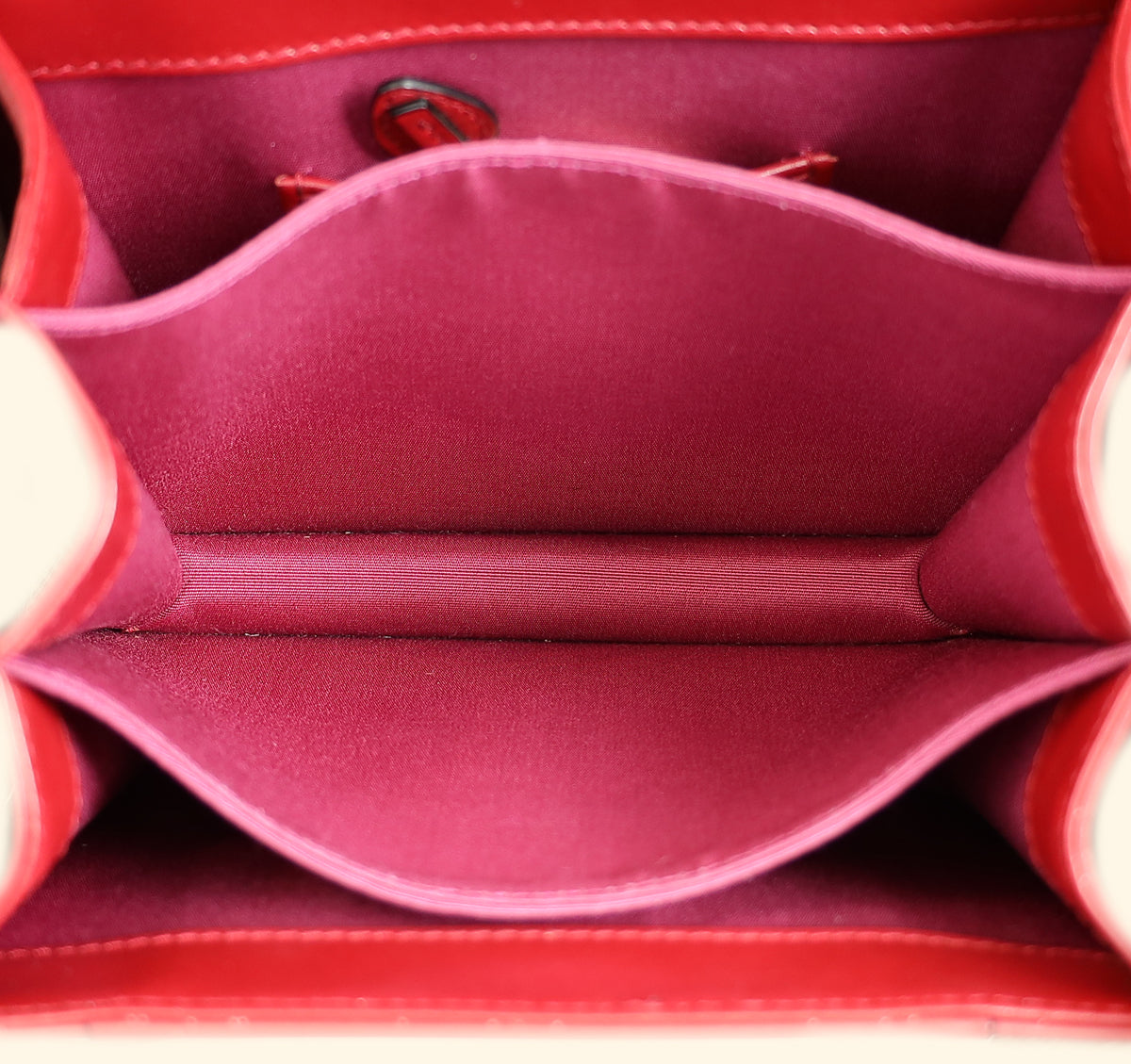 Bvlgari Red Serpenti Forever Top Handle Bag