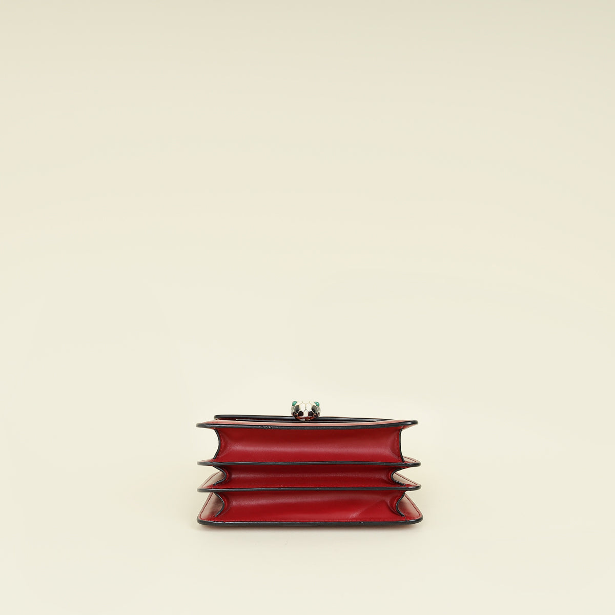 Bvlgari Red Serpenti Forever Top Handle Bag