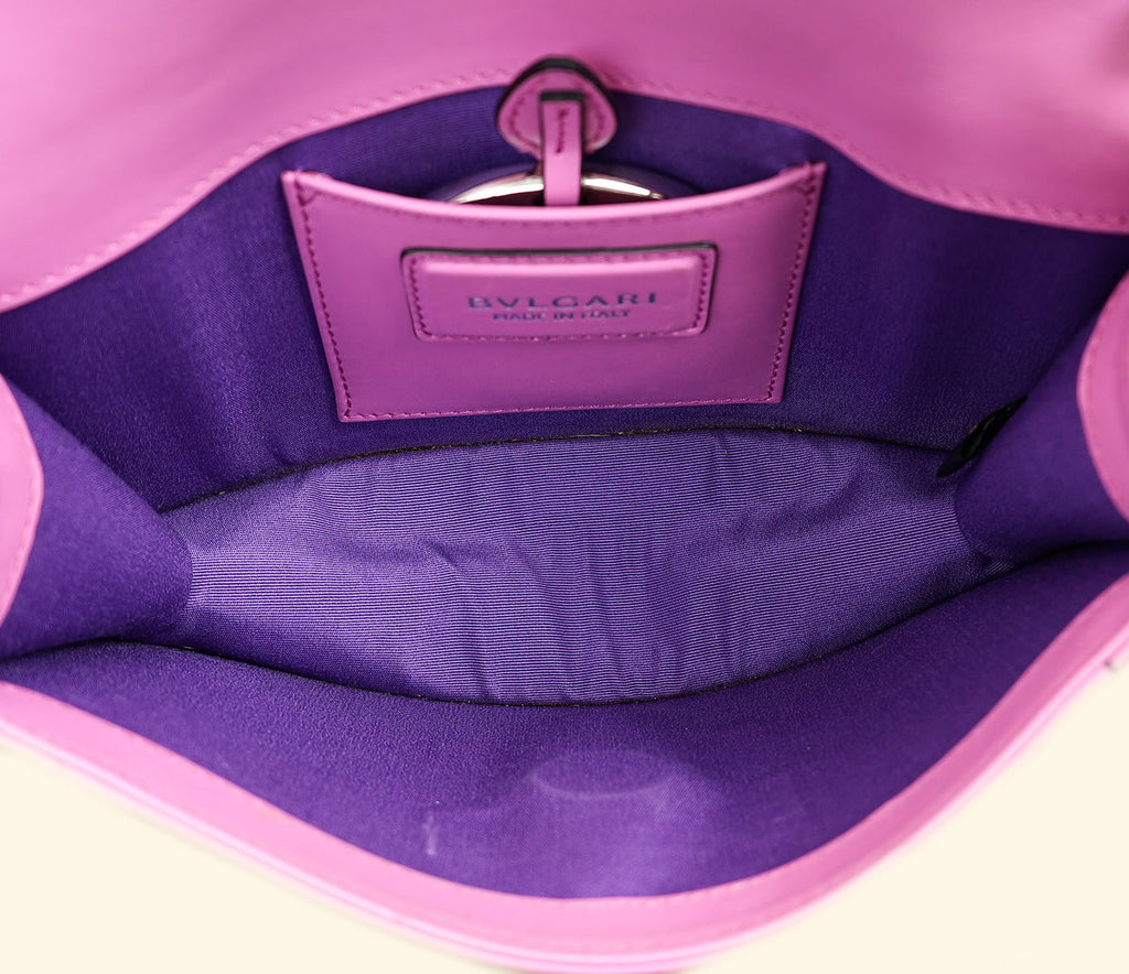 Bvlgari Pink Serpenti Forever Crossbody Bag