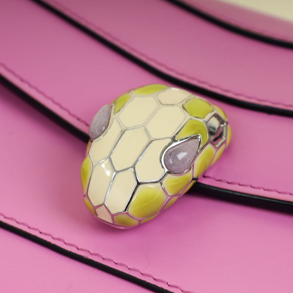 Bvlgari Pink Serpenti Forever Crossbody Bag