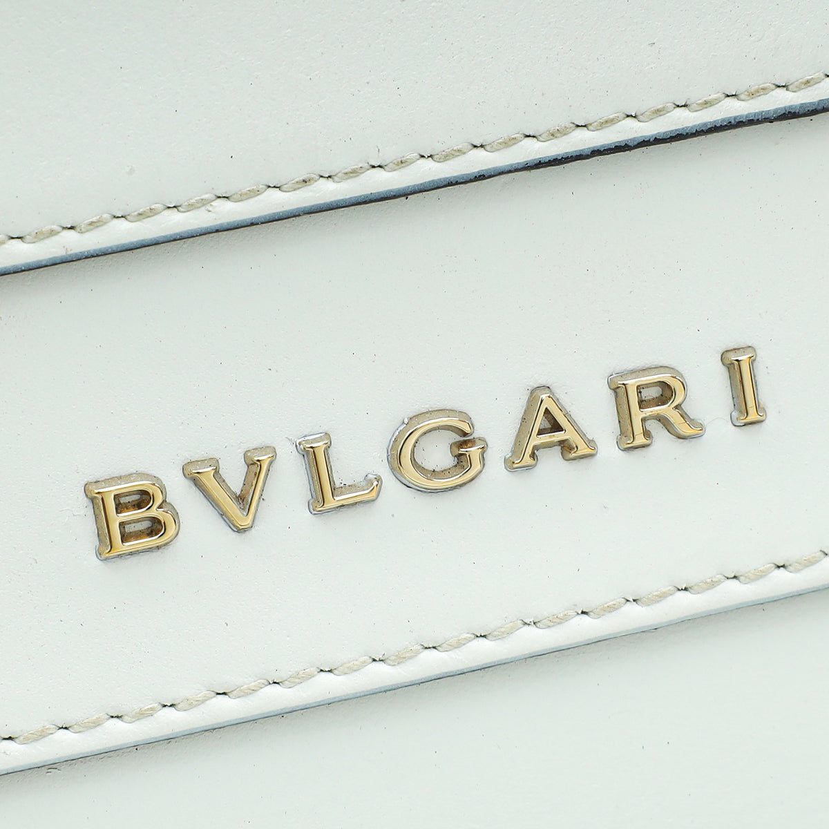 Bvlgari White Serpenti Forever Medium Shoulder Bag