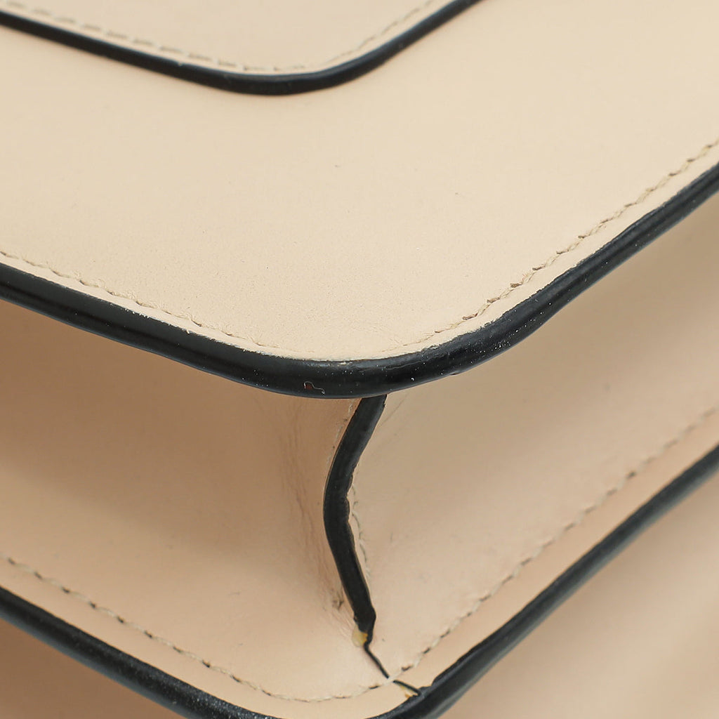 Bvlgari Beige Serpenti Forever Shoulder Bag