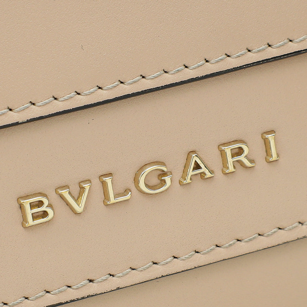 Bvlgari Beige Serpenti Forever Shoulder Bag