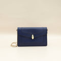 Bvlgari Navy Blue Serpenti Forever Chain Pochette