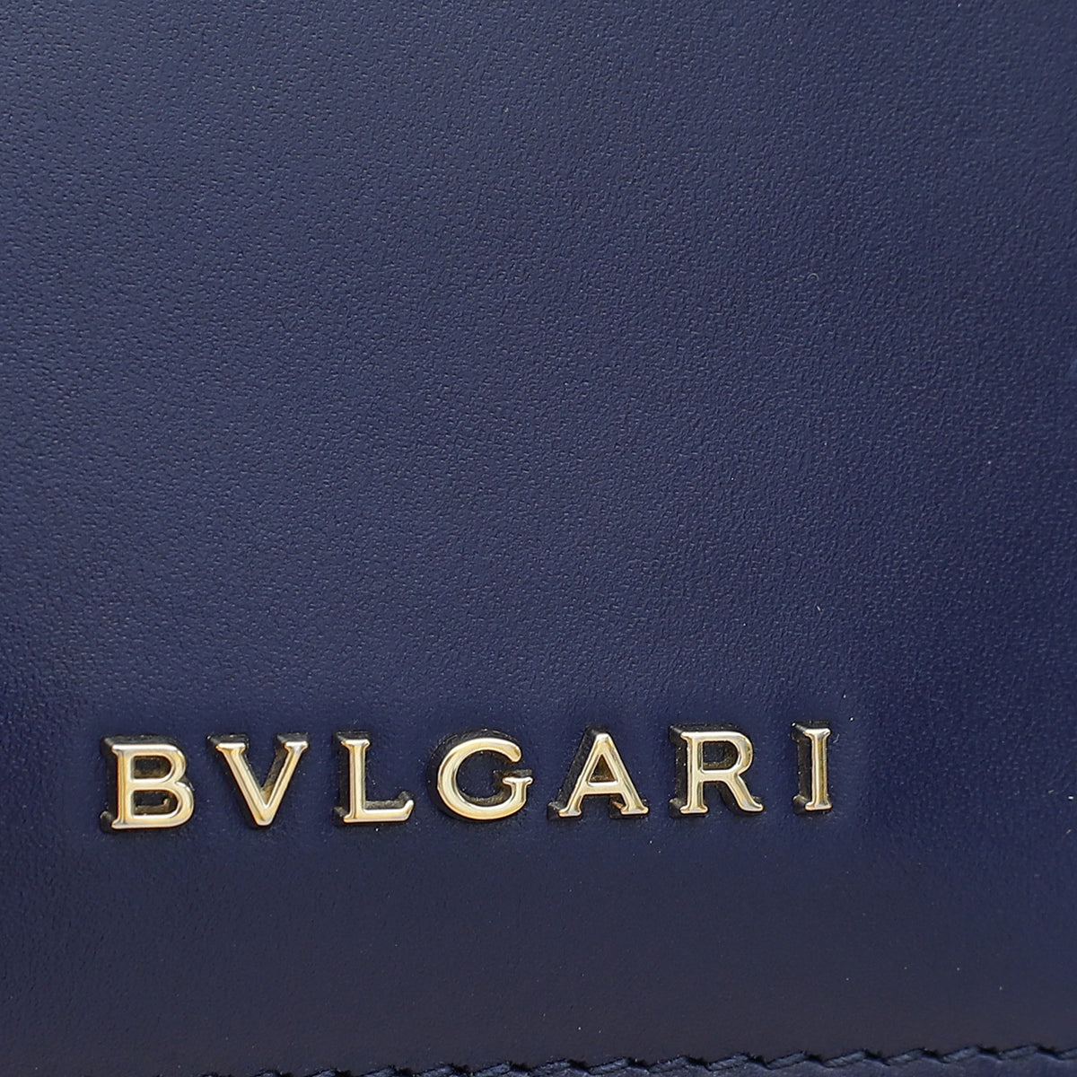 Bvlgari Navy Blue Serpenti Forever Chain Pochette