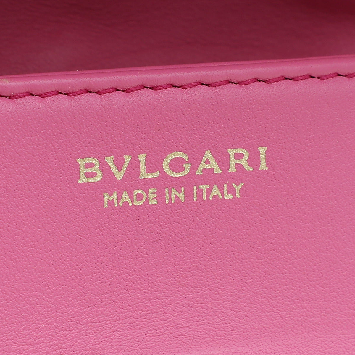 Bvlgari Pink Serpenti Cabochon Micro Bag