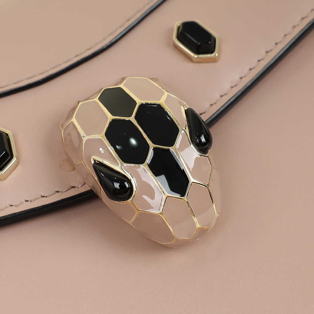 Bvlgari Desert Scaglie Studs Serpenti Forever Shoulder Bag