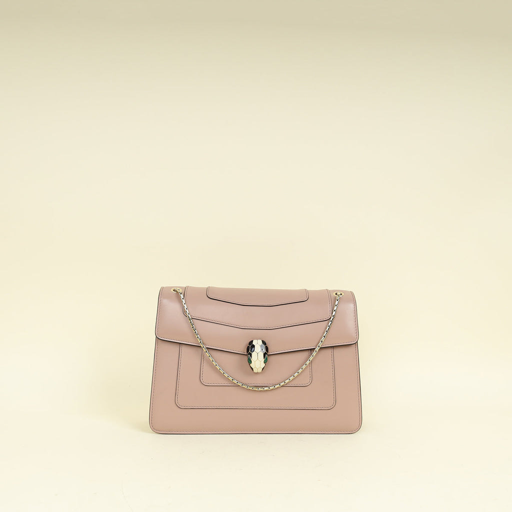 Bvlgari Dusty Rose Serpenti Forever Bag