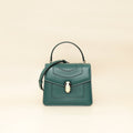Bvlgari Green Serpenti Forever Top Handle Small Bag