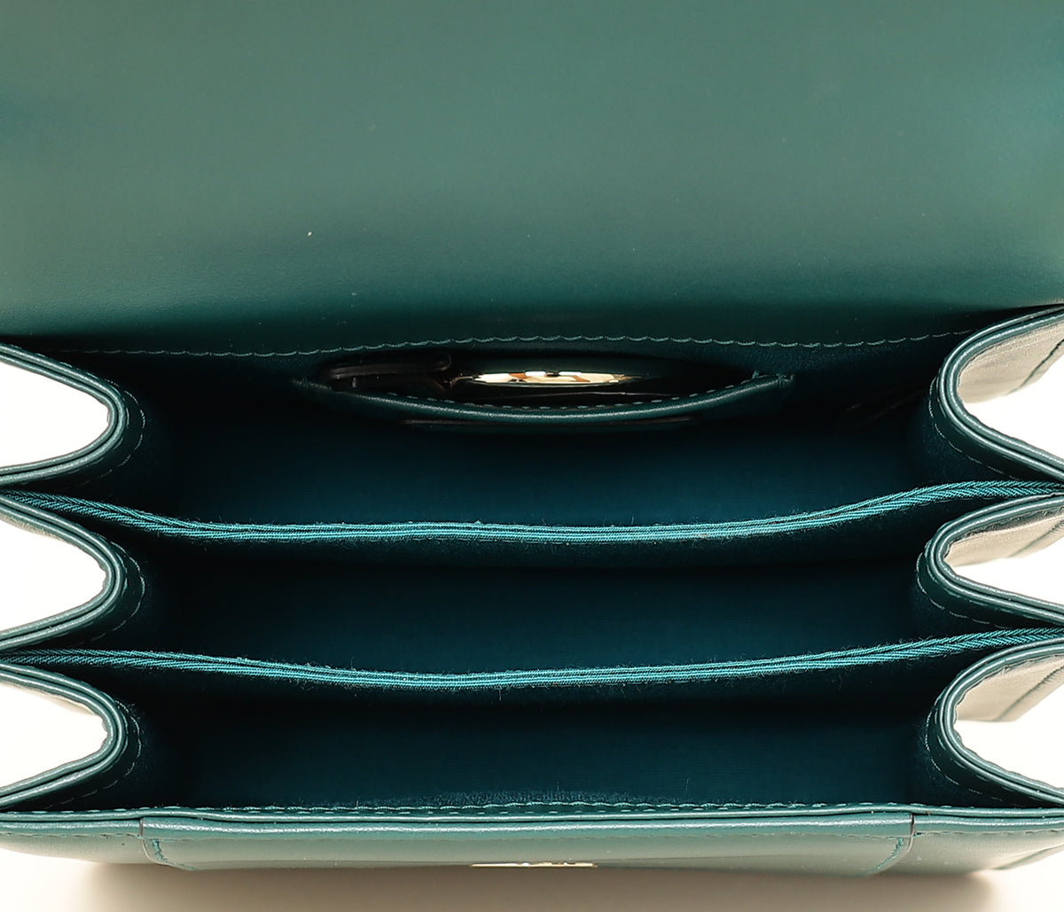 Bvlgari Green Serpenti Forever Top Handle Small Bag