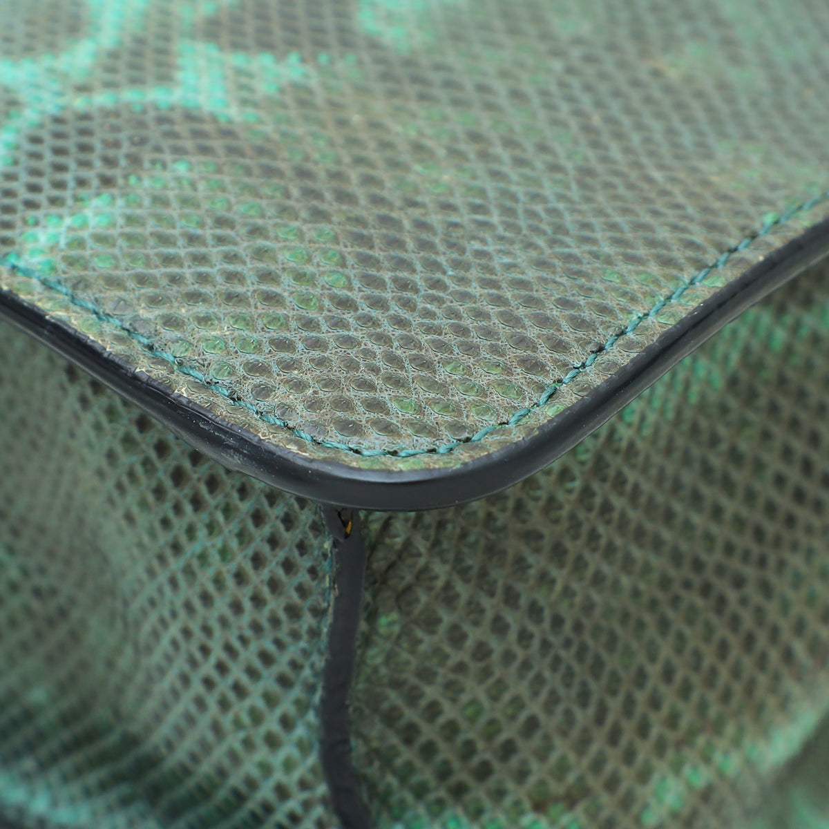 Bvlgari Green Karung Serpenti Forever Bag