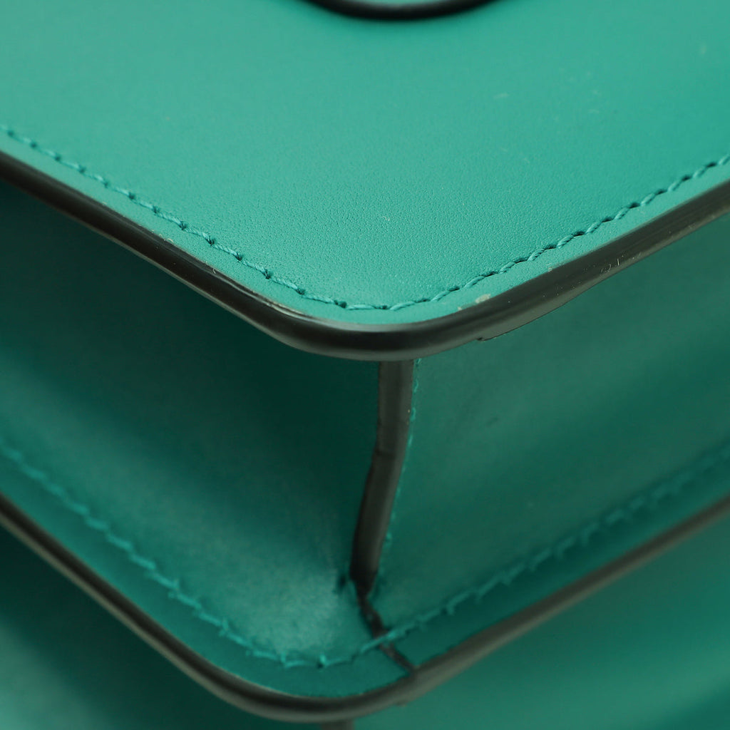 Bvlgari Green Serpenti Forever Medium Shoulder Bag