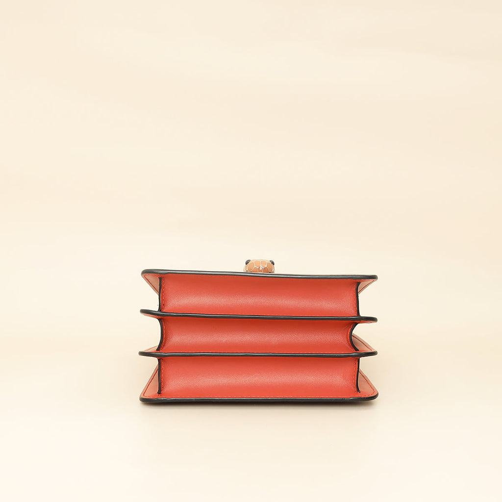 Bvlgari Bicolor Serpenti Forever Top Handle Bag