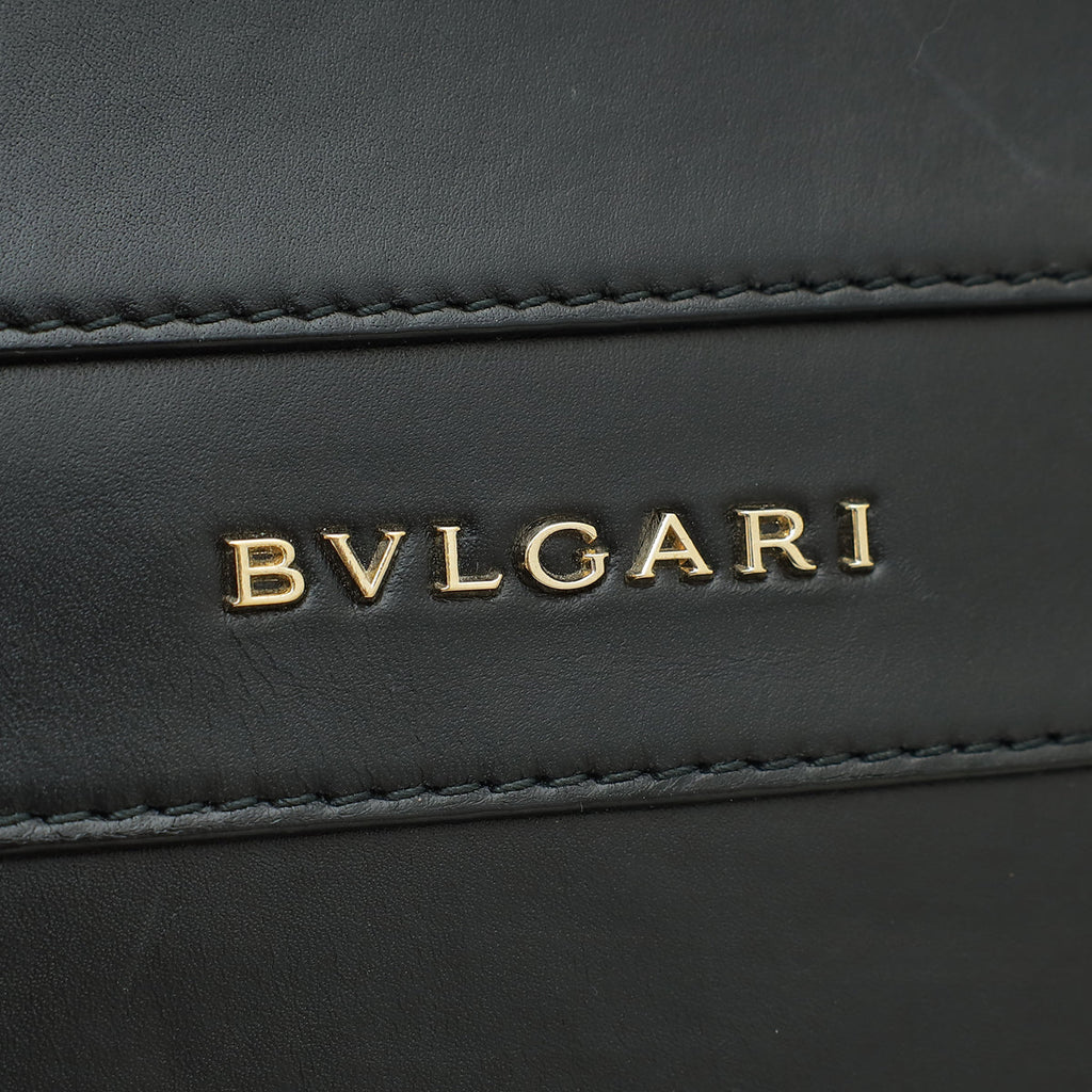 Bvlgari Black Serpenti Forever Large Shoulder Bag