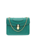 Bvlgari Emerald Green Serpenti Forever Small Crossbody Bag