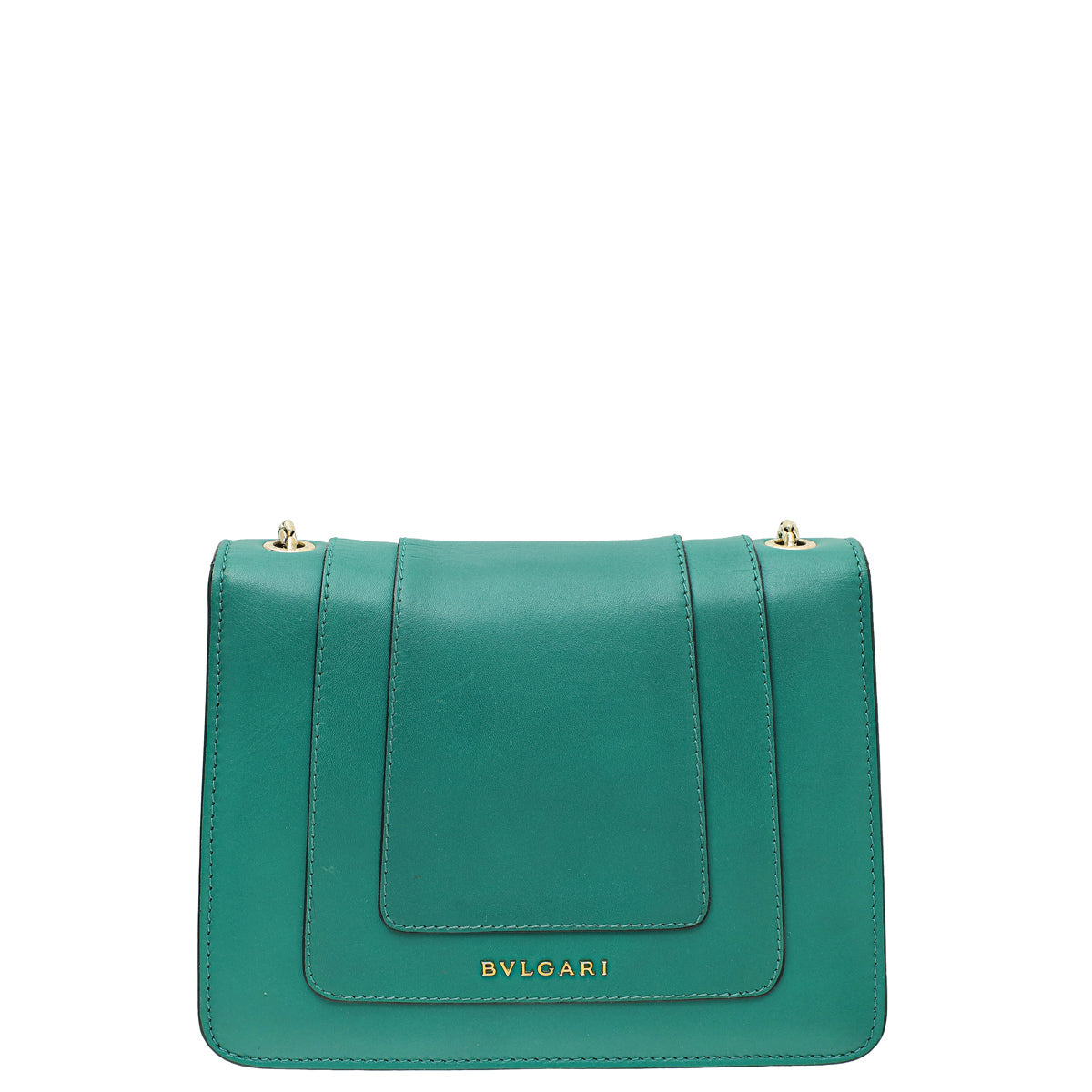 Bvlgari Emerald Green Serpenti Forever Small Crossbody Bag