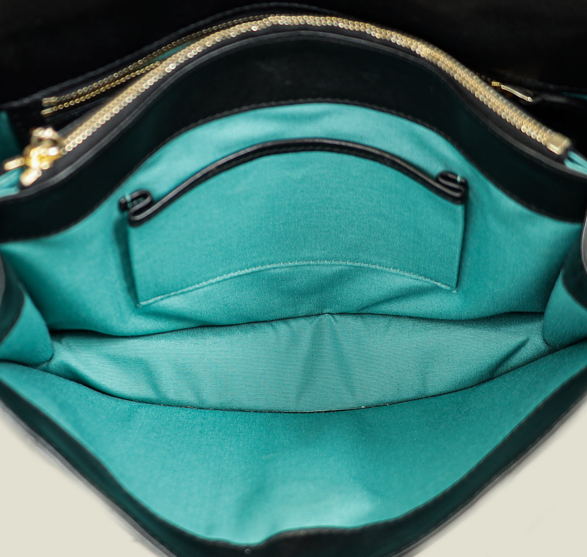 Bvlgari Black Serpenti Forever Flap Shoulder Bag