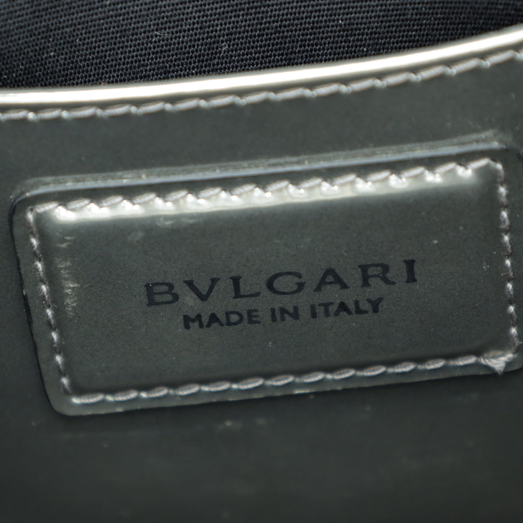 Bvlgari Grey Serpenti Forever East West Small Bag