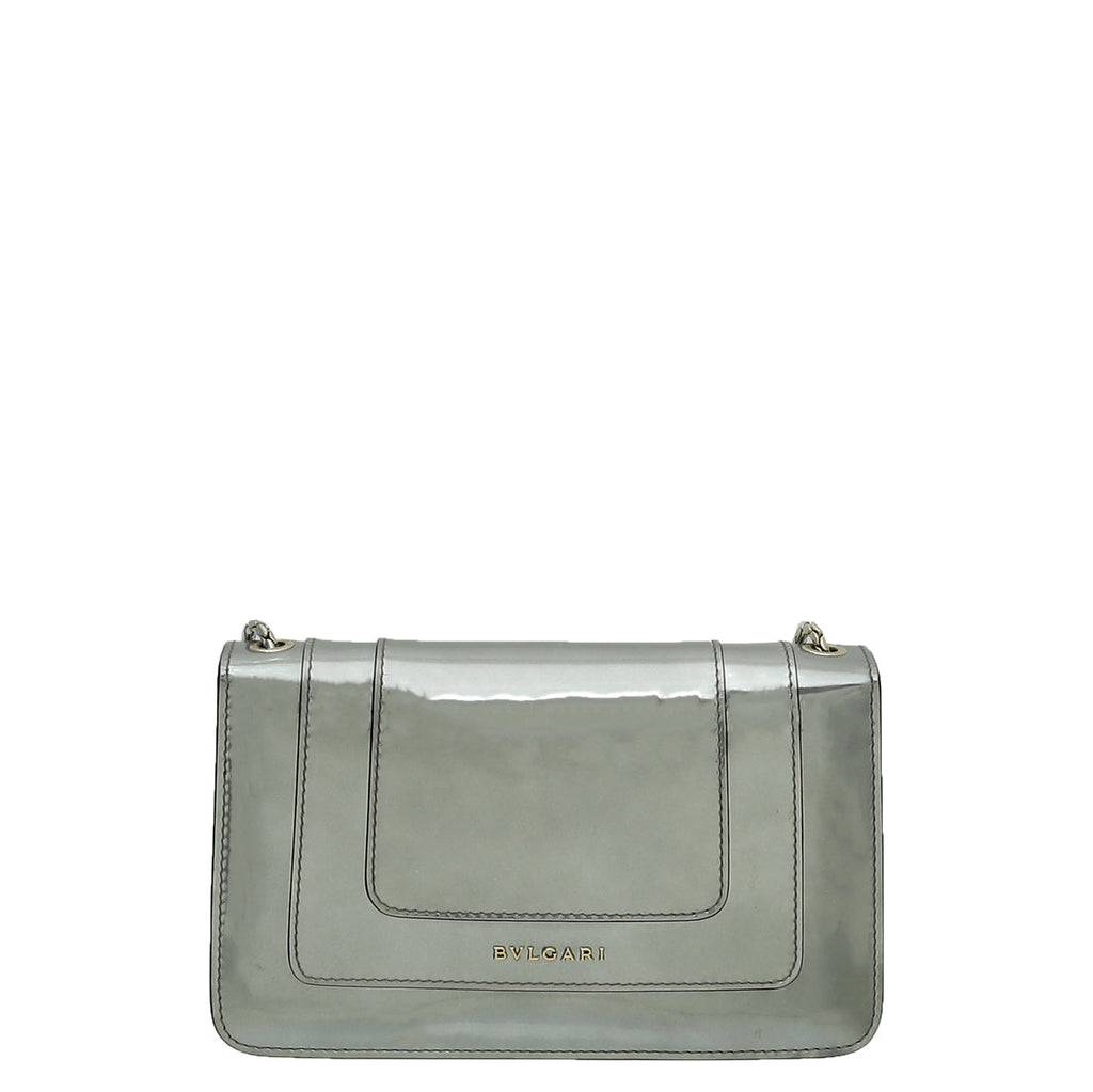 Bvlgari Grey Serpenti Forever East West Small Bag