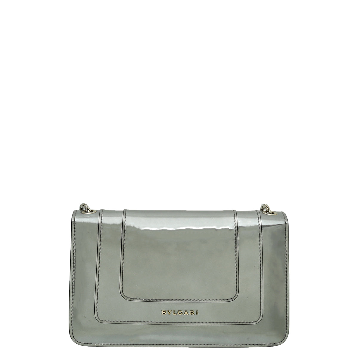 Bvlgari Grey Serpenti Forever East West Small Bag