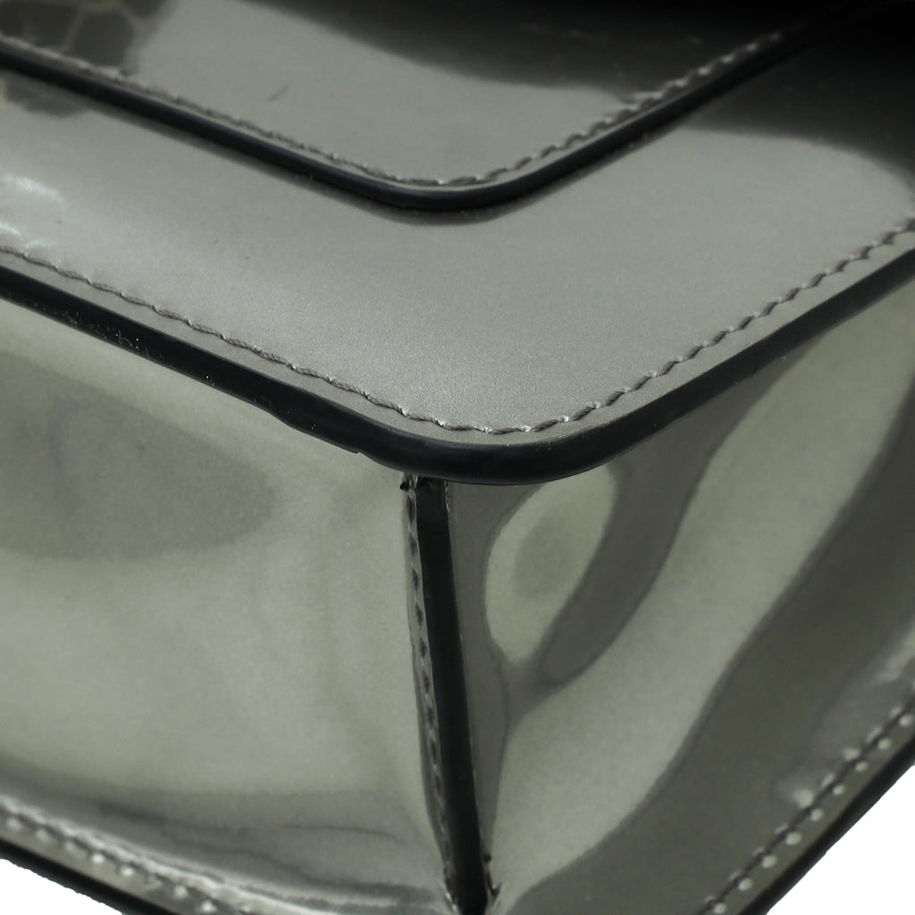 Bvlgari Grey Serpenti Forever East West Small Bag