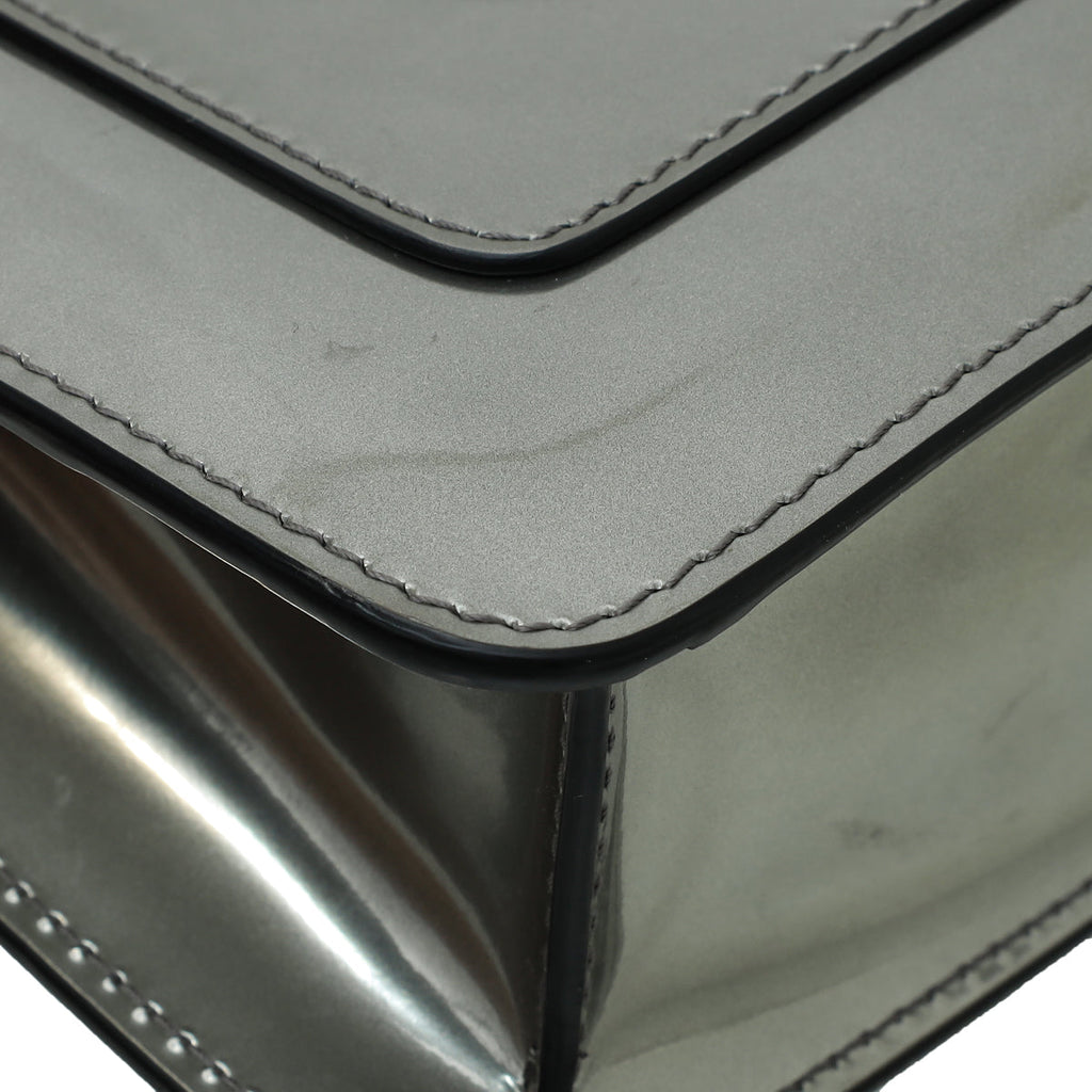 Bvlgari Grey Serpenti Forever East West Small Bag