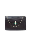 Bvlgari Burgundy Serpenti Forever Flap Bag