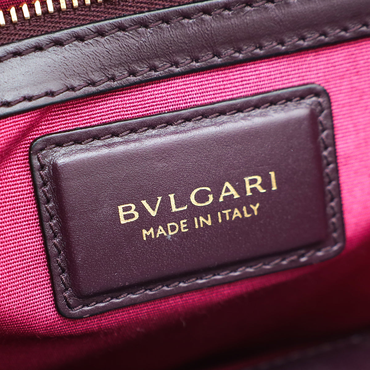 Bvlgari Burgundy Serpenti Forever Flap Bag