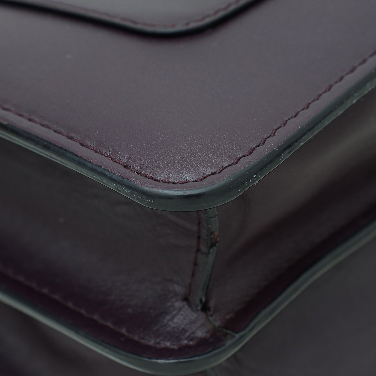 Bvlgari Burgundy Serpenti Forever Flap Bag