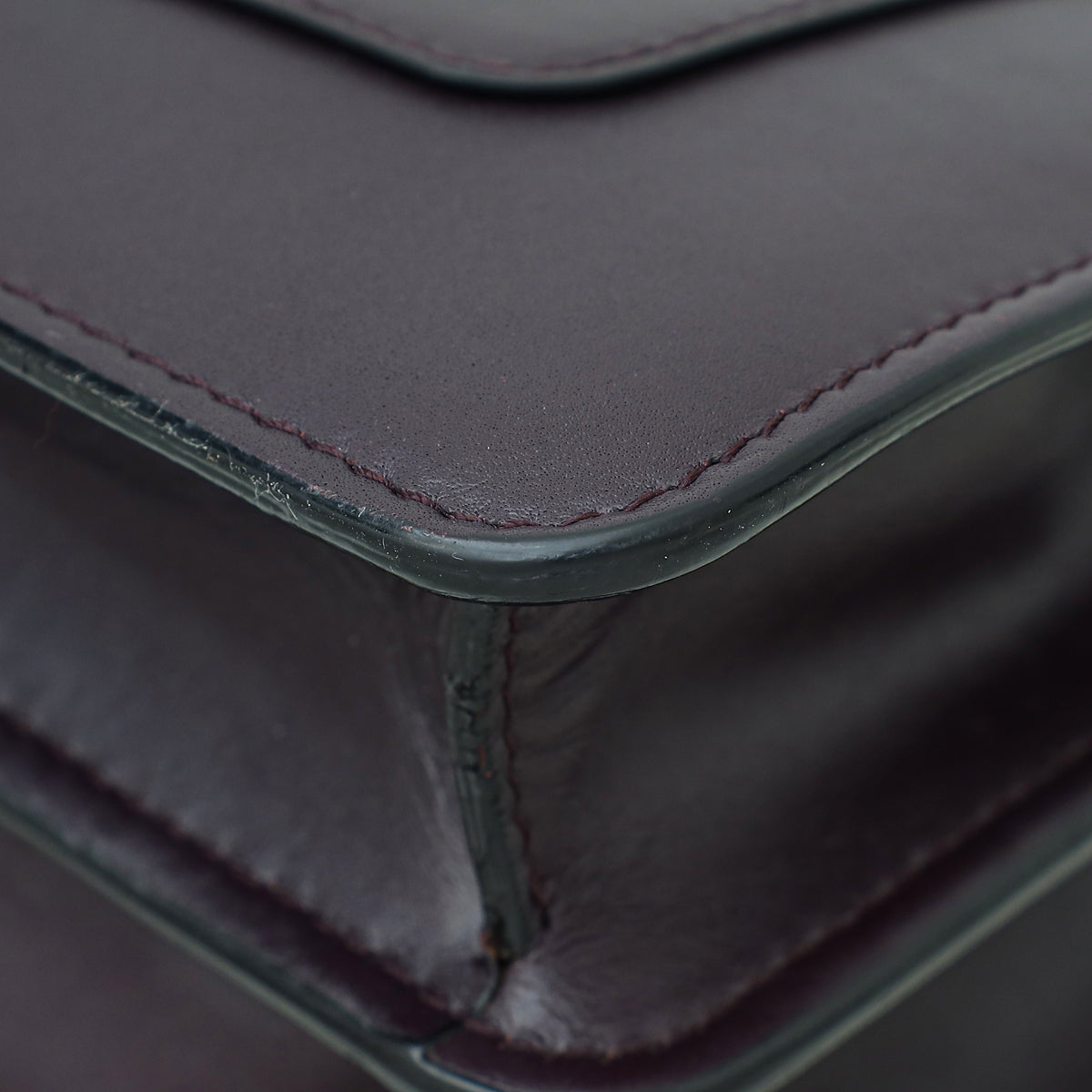 Bvlgari Burgundy Serpenti Forever Flap Bag