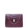 Bvlgari Aubergine Serpenti Forever Large Shoulder Bag
