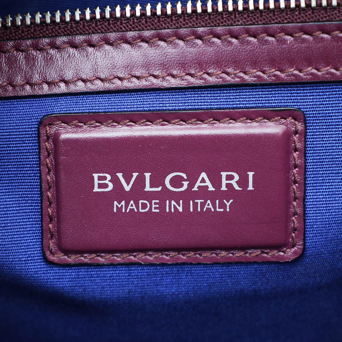 Bvlgari Aubergine Serpenti Forever Large Shoulder Bag