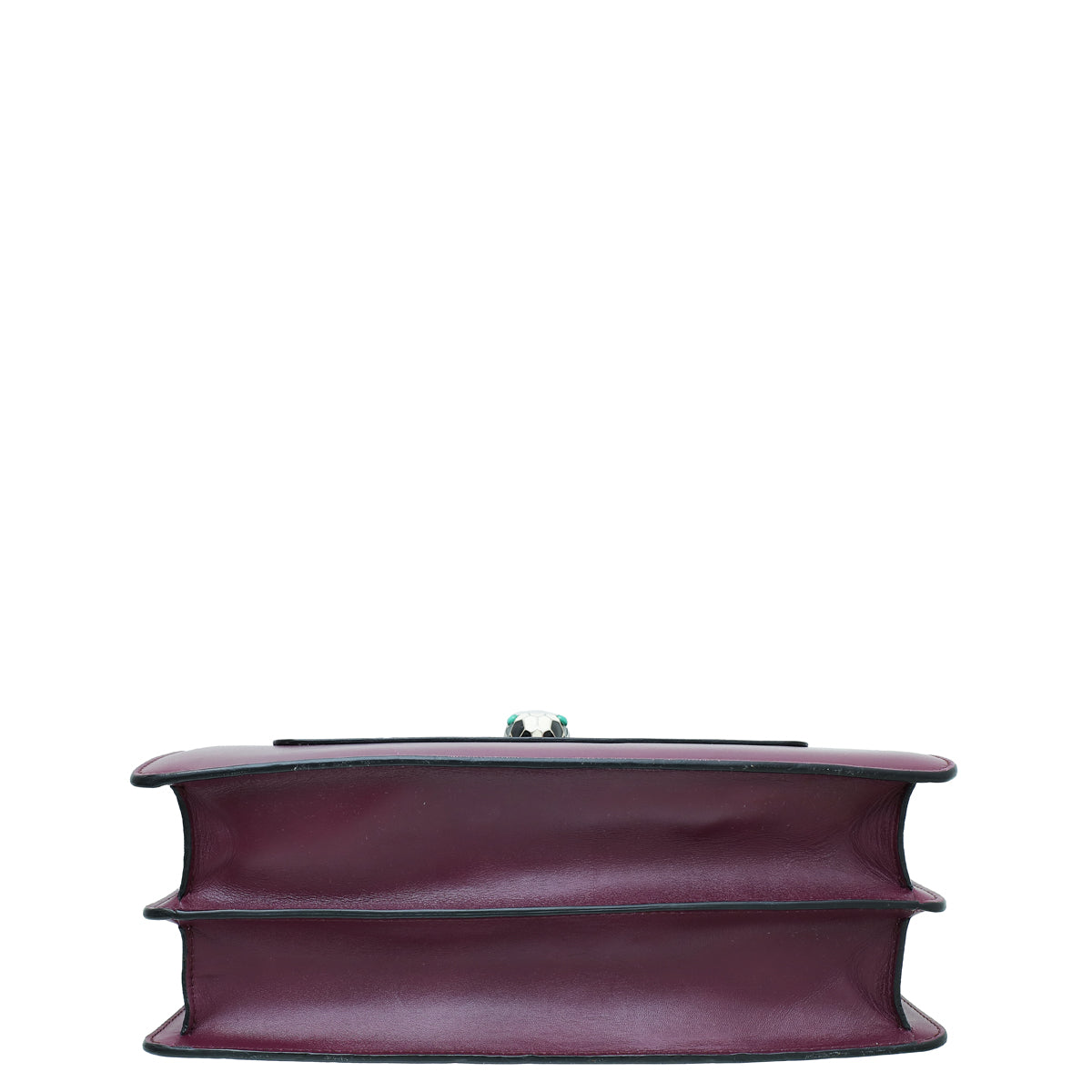 Bvlgari Aubergine Serpenti Forever Large Shoulder Bag