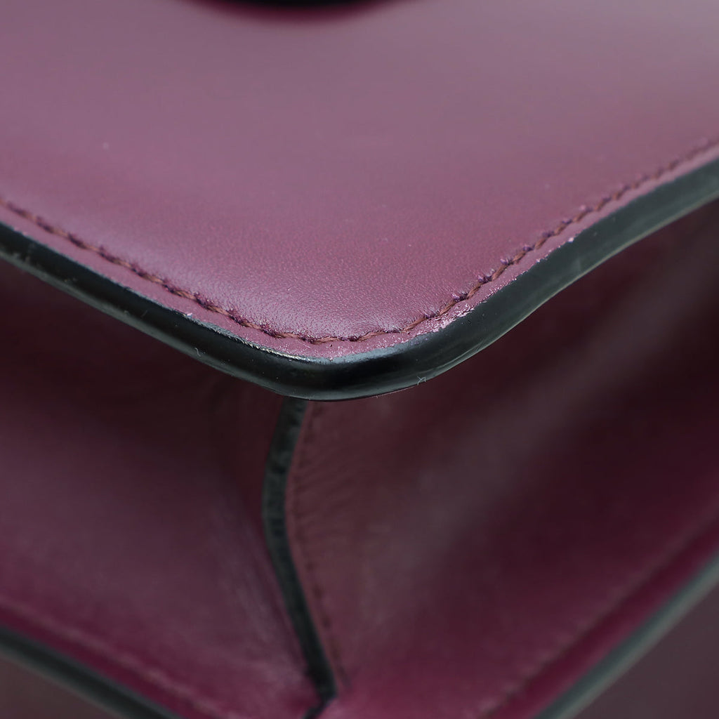 Bvlgari Aubergine Serpenti Forever Large Shoulder Bag
