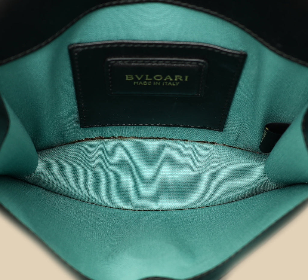 Bvlgari Black Serpenti Forever Small Crossbody Bag