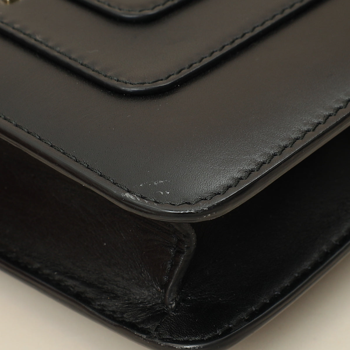 Bvlgari Black Serpenti Forever Small Crossbody Bag