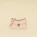 Bvlgari Crystal Rose Serpenti Forever Diamond Blast Shoulder Bag