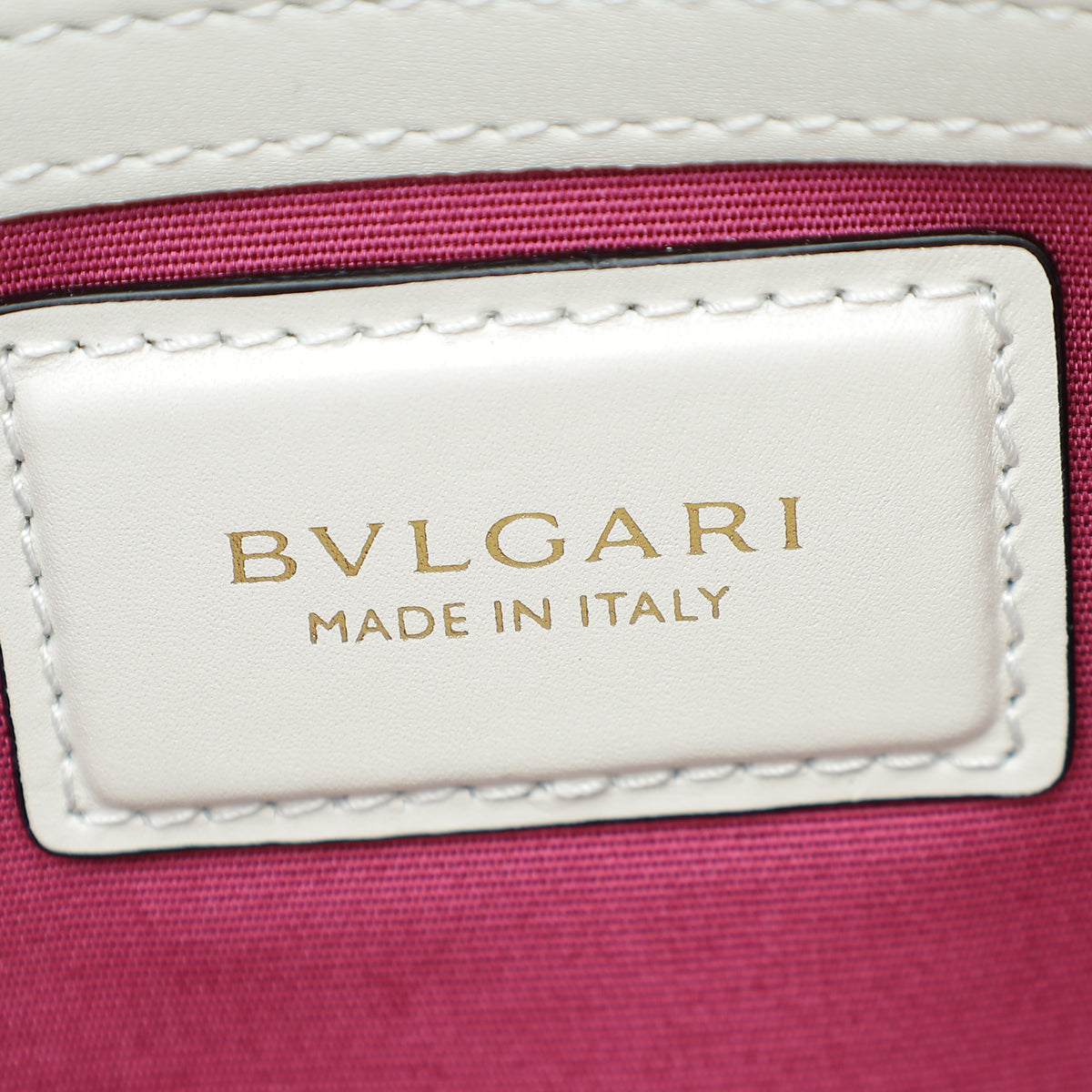 Bvlgari White Agate Serpenti Forever Shoulder Bag