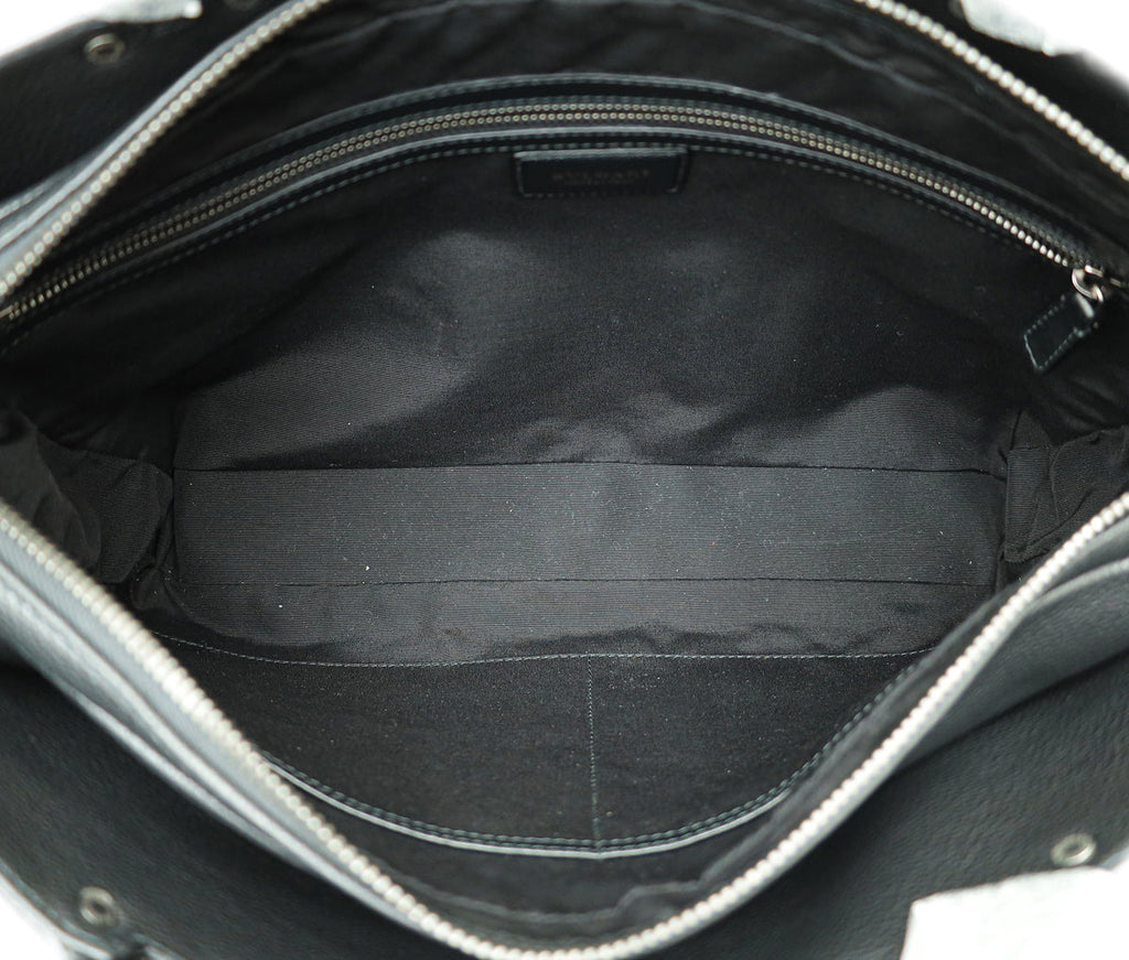 Bvlgari Black Briefcase for Men
