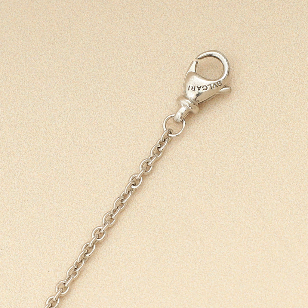 Bvlgari Sterling Silver Onyx Save The Children 18cm Bracelet